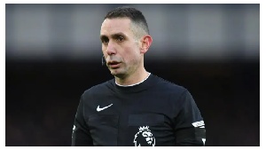 David Coote officiated Liverpool's 2-0 win against Aston Villa on Saturday