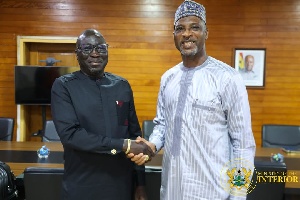 Mr. Muntaka spoke at a meeting with the Inter-Governmental Action Group against Money Laundering