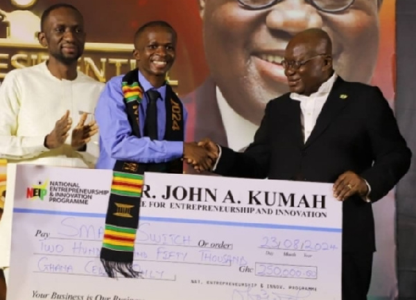 The event underscored the lasting impact of nurturing entrepreneurial talent in Ghana