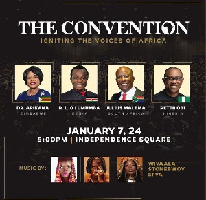 African leaders who were lined up to speak at the event