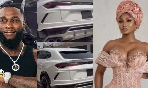 Burna Boy and Sophia