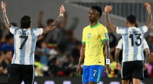 Brazil failed to convert their chances and mount a comeback