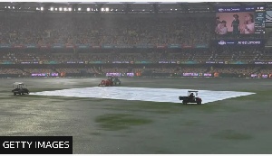 No play was possible in the afternoon or evening sessions
