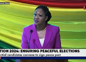 Jean Mensa, Chairperson for Electoral Commission of Ghana