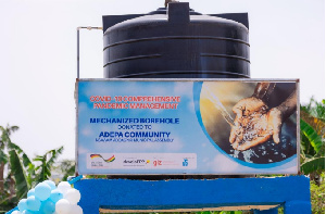 The boreholes are expected to ensure access to clean and safe water for communities