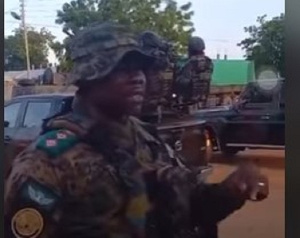 Army Officer in Bawku
