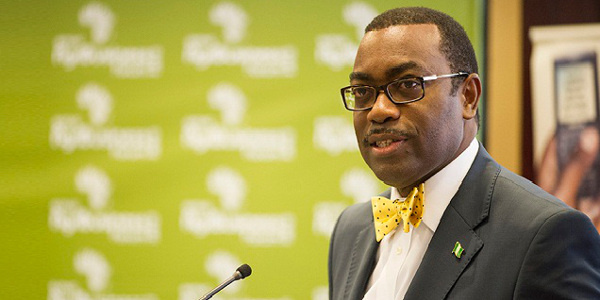 President of the African Development Bank Group, Dr. Akinwumi Adesina