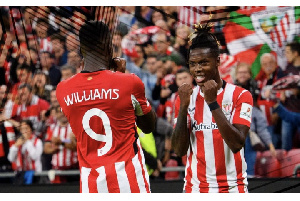 Inaki Williams scored the opening goal for Athletic Club