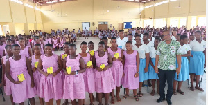The event took place at the school’s auditorium in Agbakope