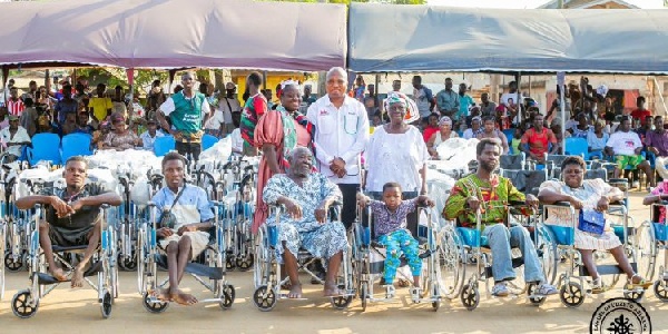 The gesture underscores his pledge to enhance service delivery in North Tongu
