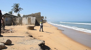 James Gunu has declared a state of emergency, citing the worsening coastal erosion