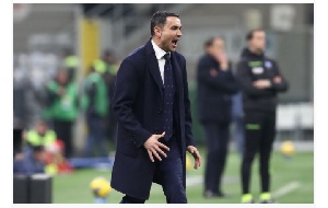Monza head coach Rafaelle Palladi