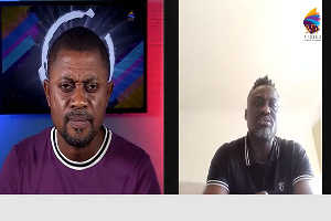 Christian Gyan and host of the interview