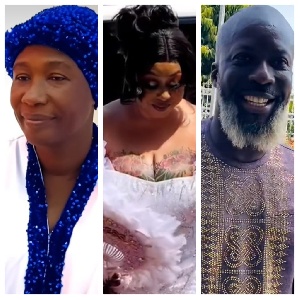 The celebration features soul-stirring performances, laughter, and glamour, with Adwoa's husband