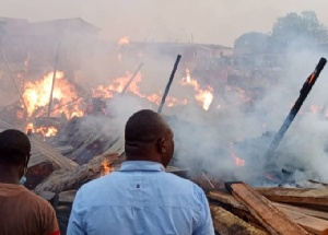 This marks the second fire incident at a major Ashanti Region
