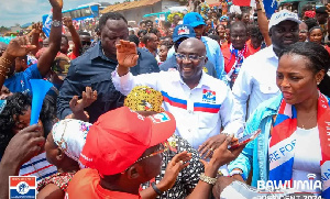 Bawumia promised to ensure that chiefs receive an equity stake in future small-scale mining