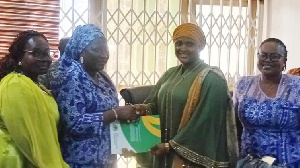 .Hajia Safia Mohammed formally transferred office responsibilities