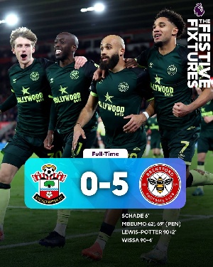 Brentford secured first away win of the season