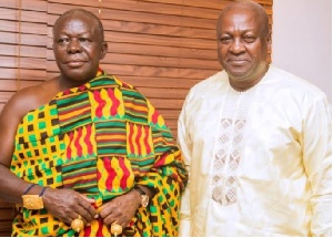 Otumfuo Osei Tutu II urged Mahama to honour his promises to the Asante Kingdom