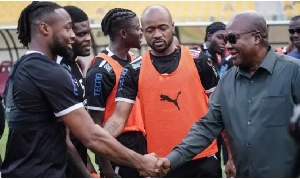 President Mahama expressed his excitement over the result