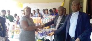 This act of corporate social responsibility aimed to support these institutions in the Krobo area