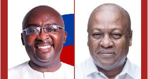 These results suggest a robust public backing for Mahama