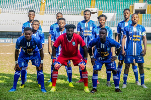 Real Tamale United players