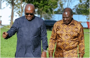 President Ruto assured Mahama of Kenya’s readiness to enhance bilateral relations