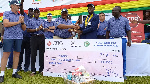 Kojo Barni receiving his title