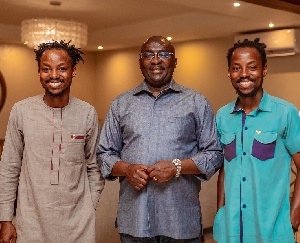 Twinsdontbeg with Dr. Bawumia