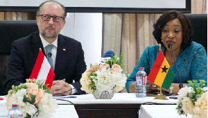 The event included the signing of agreements on development