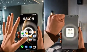 Huawei’s new phone lets you transfer photos with a simple hand gesture
