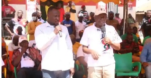 Agbesi has provided raw food items and funds to cater to polling agents