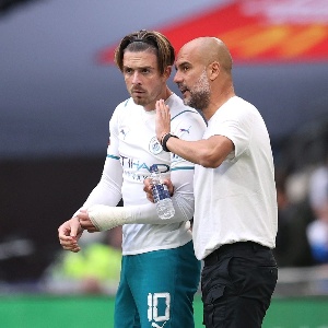 Pep Guardiola & Jack Grealish