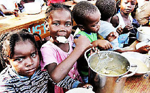 Efforts to combat malnutrition are constrained by the persistent violence