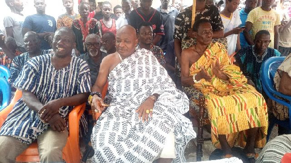 Some youth from the Lower Manya Krobo Municipality