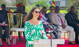 Harriet Thompson, the British High Commissioner to Ghana