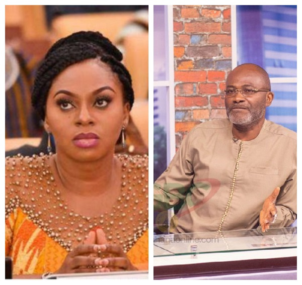 Adwoa Safo and Kennedy Agyapong