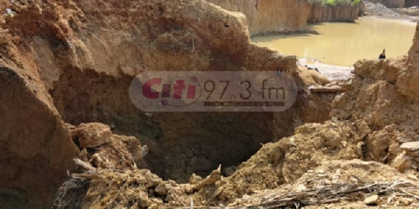 Kwabena was trapped and could not be rescued