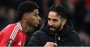 Ruben Amorim defends decision to drop Rushford in United's 4-3 defeat to Spurs