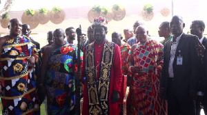 Apostle Jacob K. Henyo and chiefs