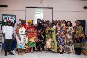 Dignitaries at the launch of EYES 2025