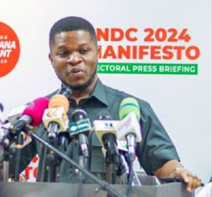 Sammy Gyamfi, National Communications Officer for the NDC