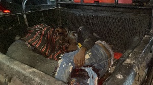 The incident involved occupants of a V8 vehicle who opened fire amidst the election process