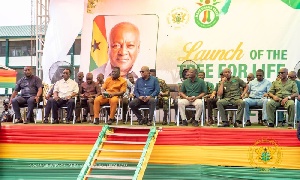 Mahama reaffirmed his administration’s commitment to combating illegal mining