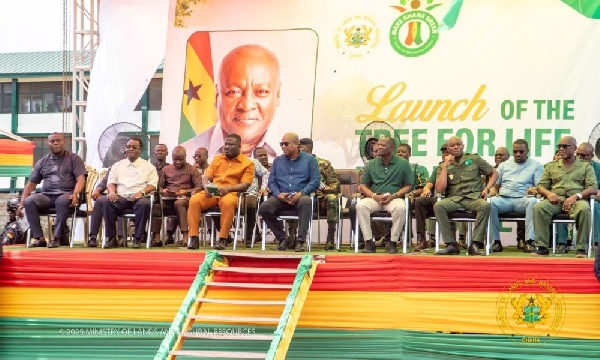 Mahama reaffirmed his administration’s commitment to combating illegal mining