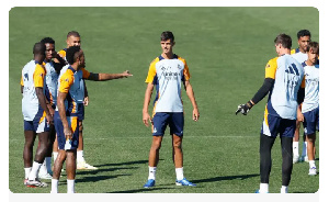 The 19-year-old was called up by Carlo Ancelotti for their trip to Real Sociedad