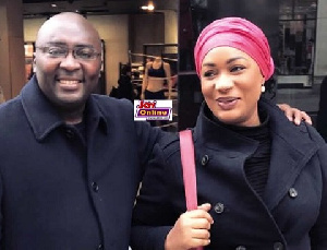 Vice President Dr. Bawumia with wife Samira Bawumia