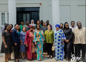 The diplomats pledged their commitment to supporting her office and collaboration