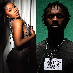 Efia Odo and Black Sherif
